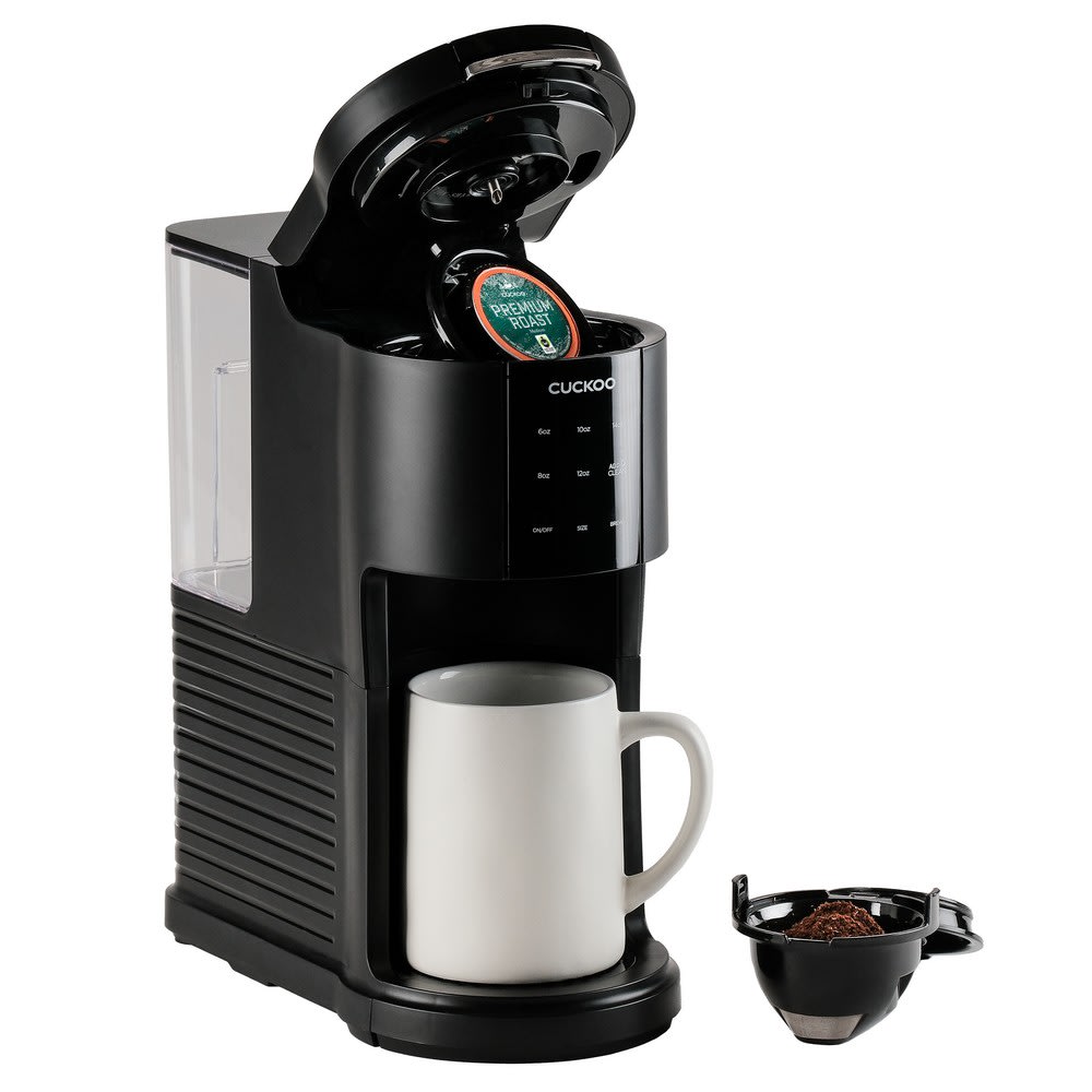 GuestSupply US | Cuckoo 3-in-1 In-Room K-Cup Coffeemaker, Black